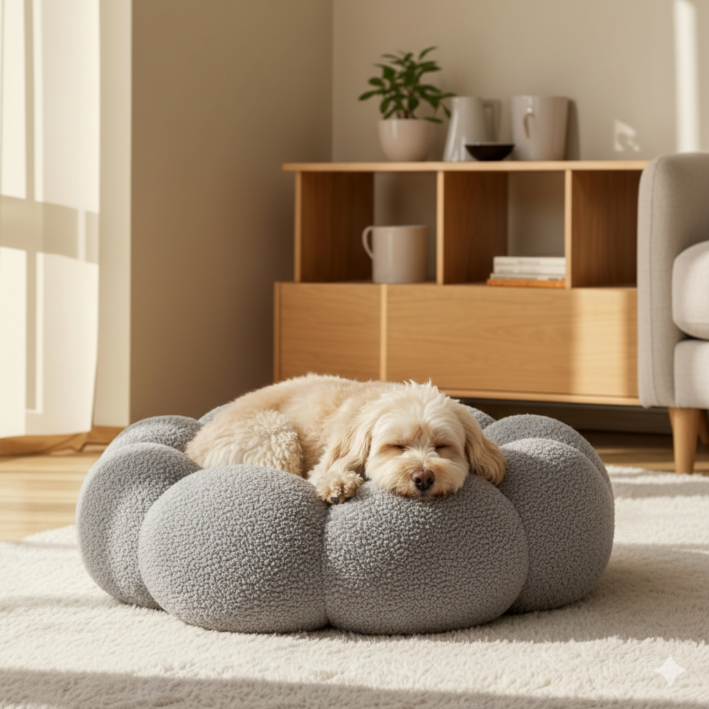 Wiggly Tails Calming Bed for Dogs