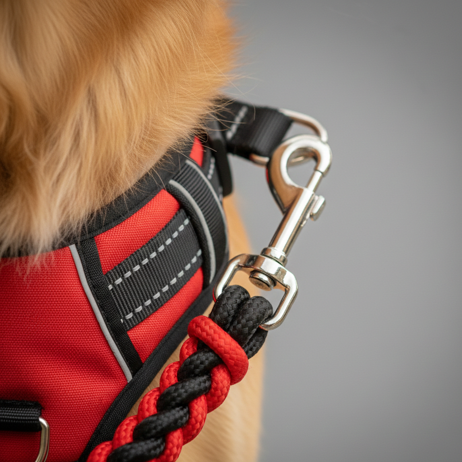 Wiggly Tails Gentle Walk Harness and Lead