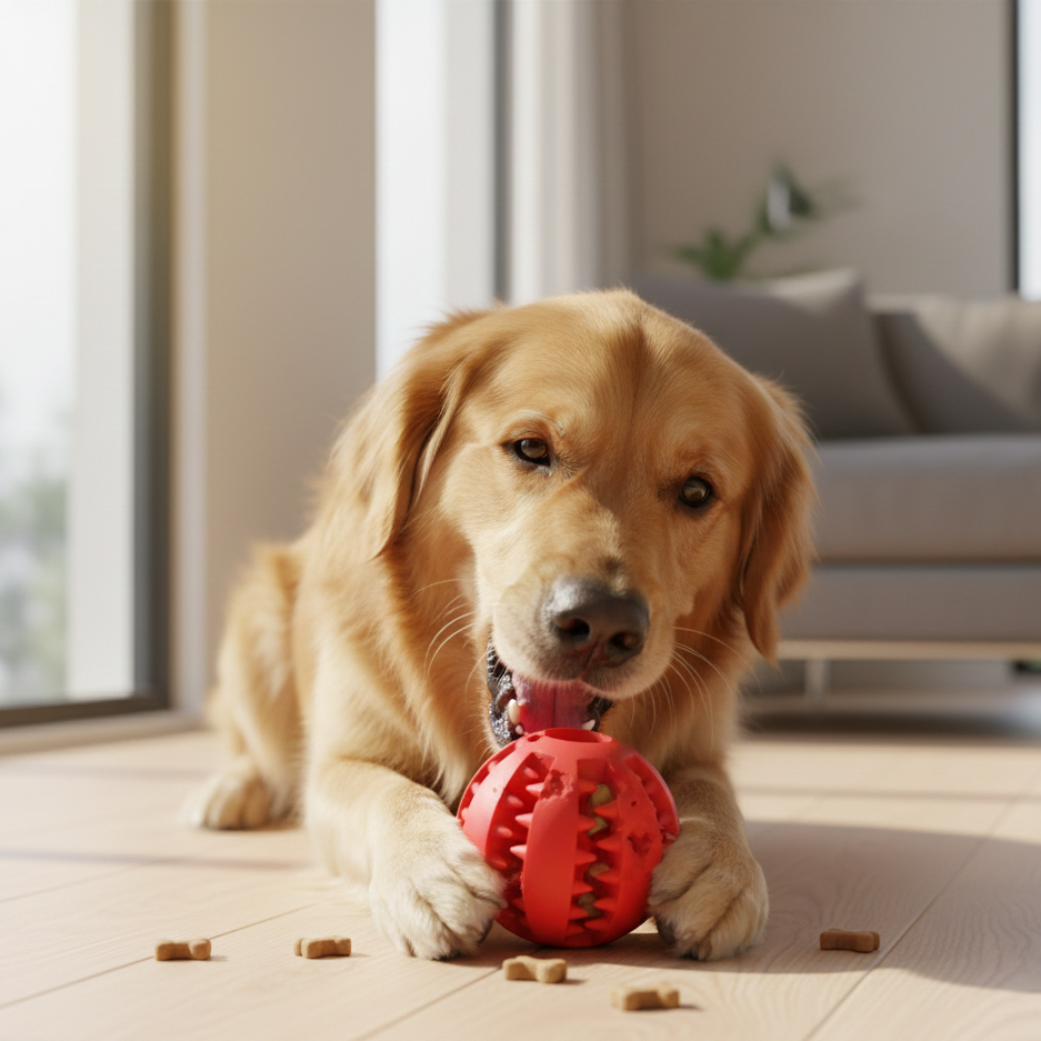 Wiggly Tails™ Dental Enrichment Treat Ball