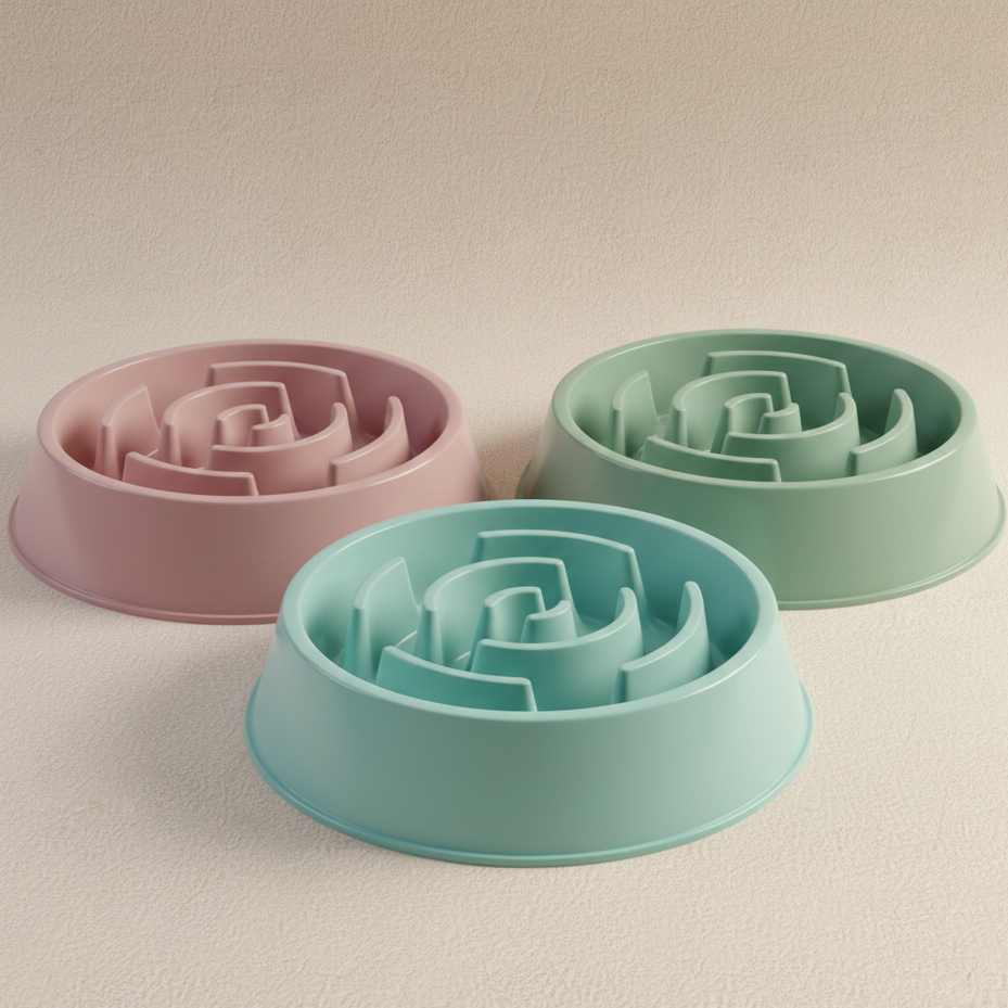 Wiggly Tails™ Spiral Slow Feeder Bowl