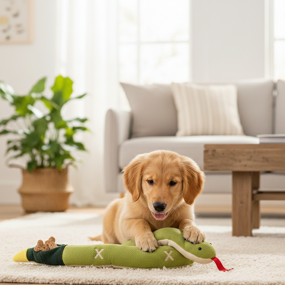 Nosework Snake Enrichment Toy