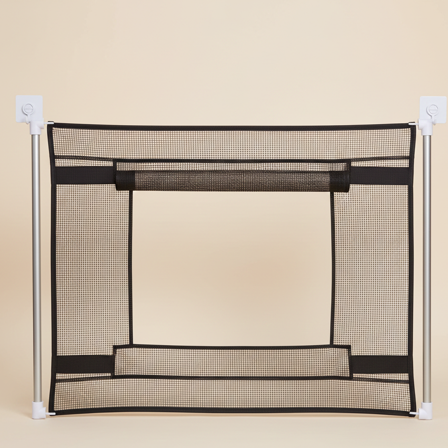 Pet Safety Mesh Stair and Doorway Gate